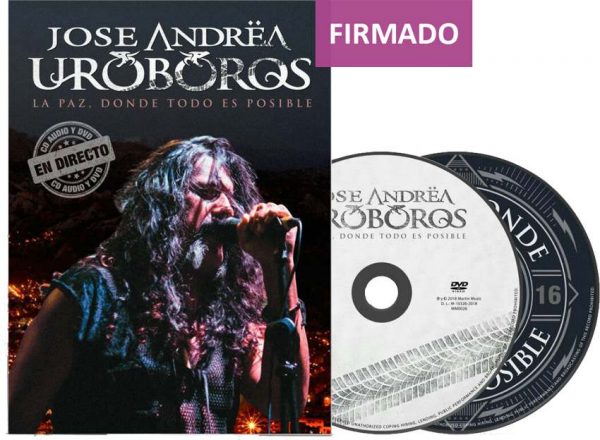 Jose Andrea Uroboros. Dvd Firmado