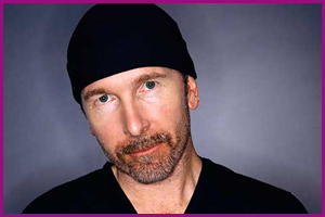 The Edge. Guitarrista de U2